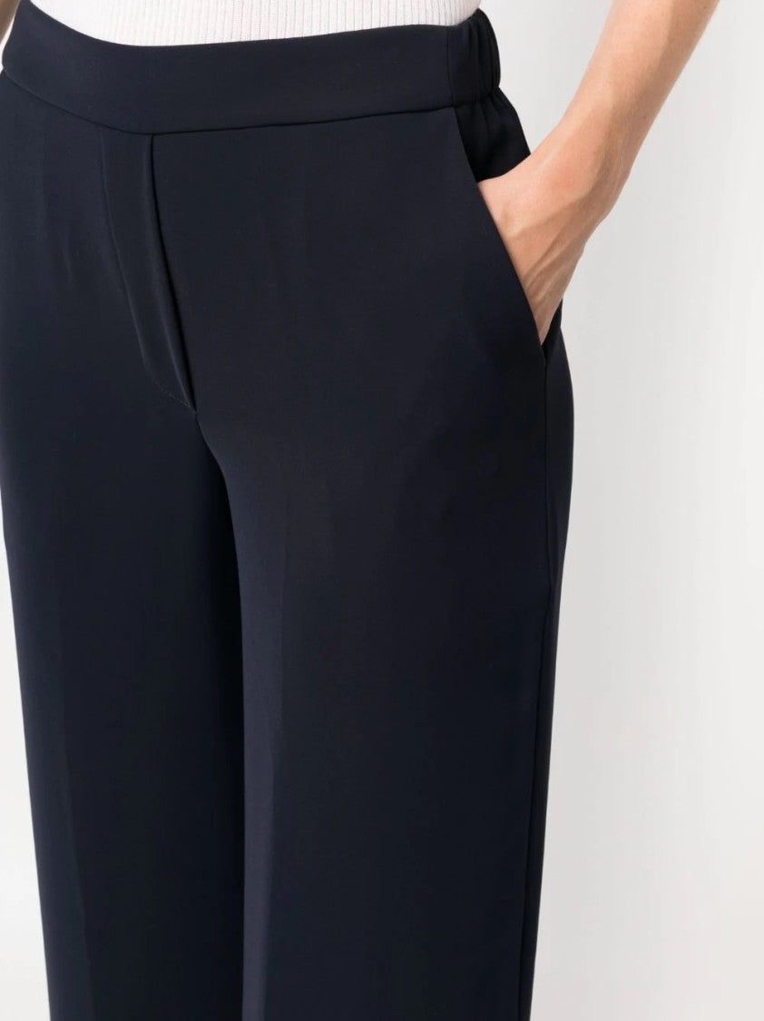 P.A.R.O.S.H. Wide-Leg Pants With Tailored Finish