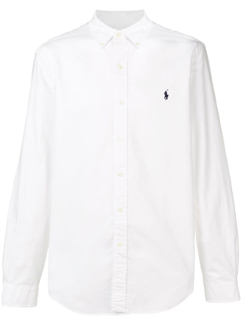 Polo Ralph Lauren Garment-Dyed Cotton Oxford Shirt With Embroidered Pony