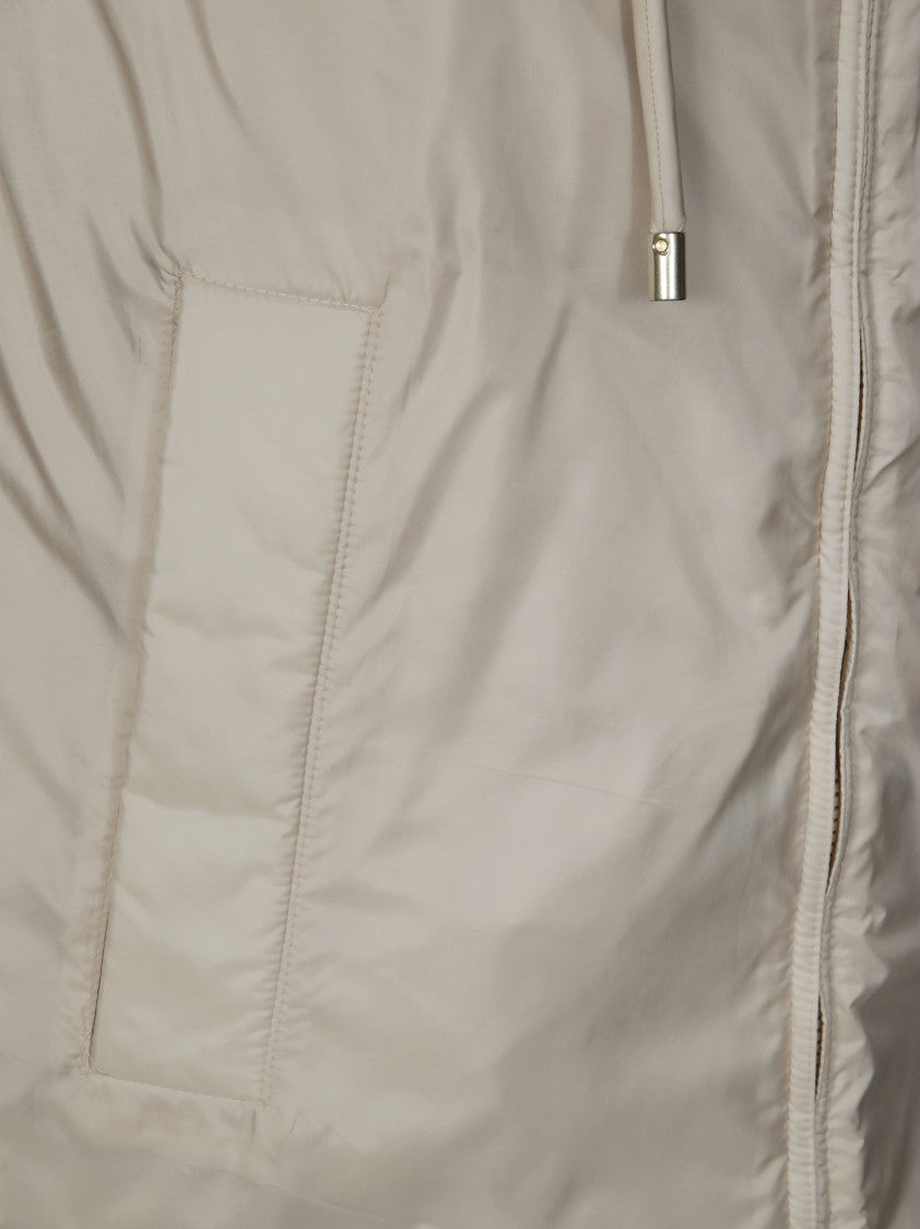 Max Mara Sleeveless Puffer Vest With Hood