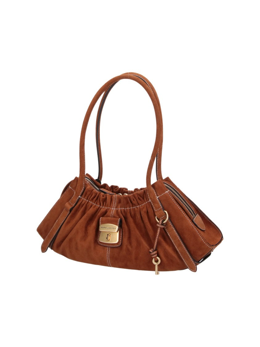 Marc Jacobs Brown The Christina Suede Shoulder Bag