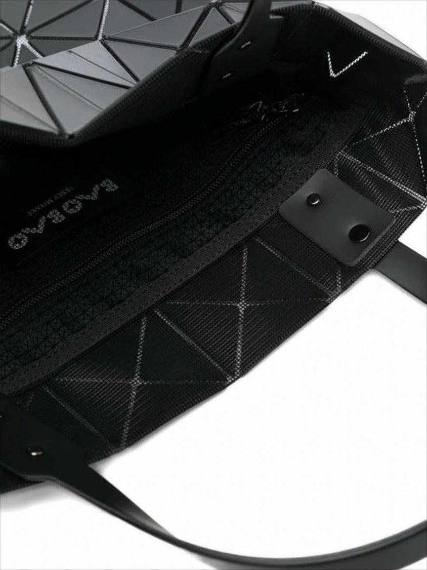 Baobao Geometric Black Tote Bag