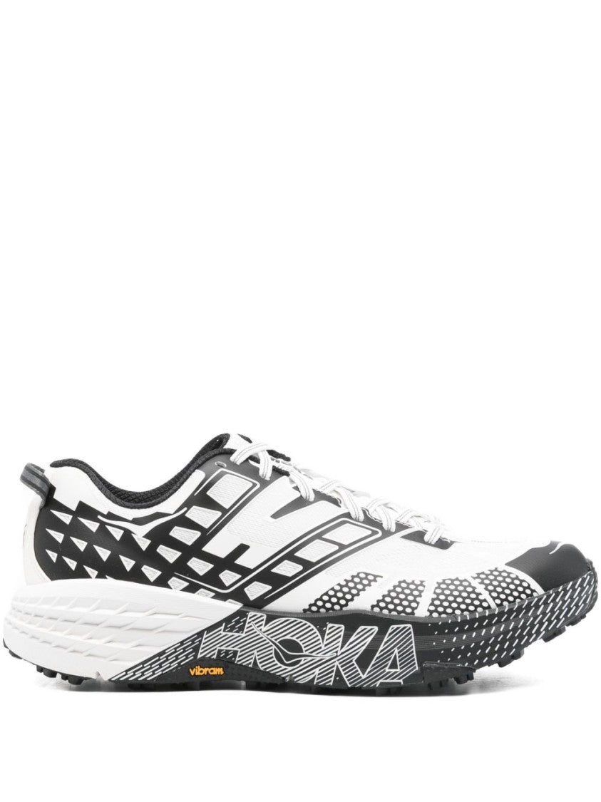 Hoka Low-Profile White Sneakers