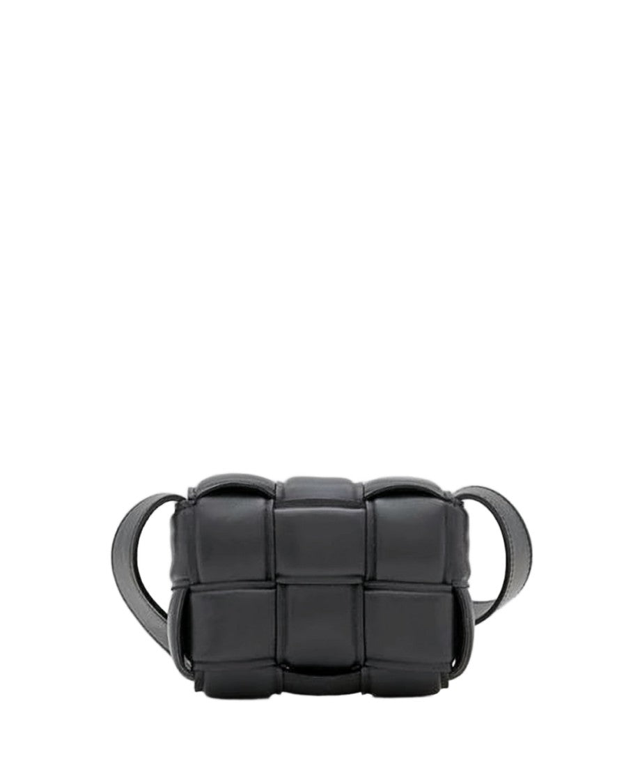 Bottega Veneta Compact Shoulder Bag With Padded Woven Design