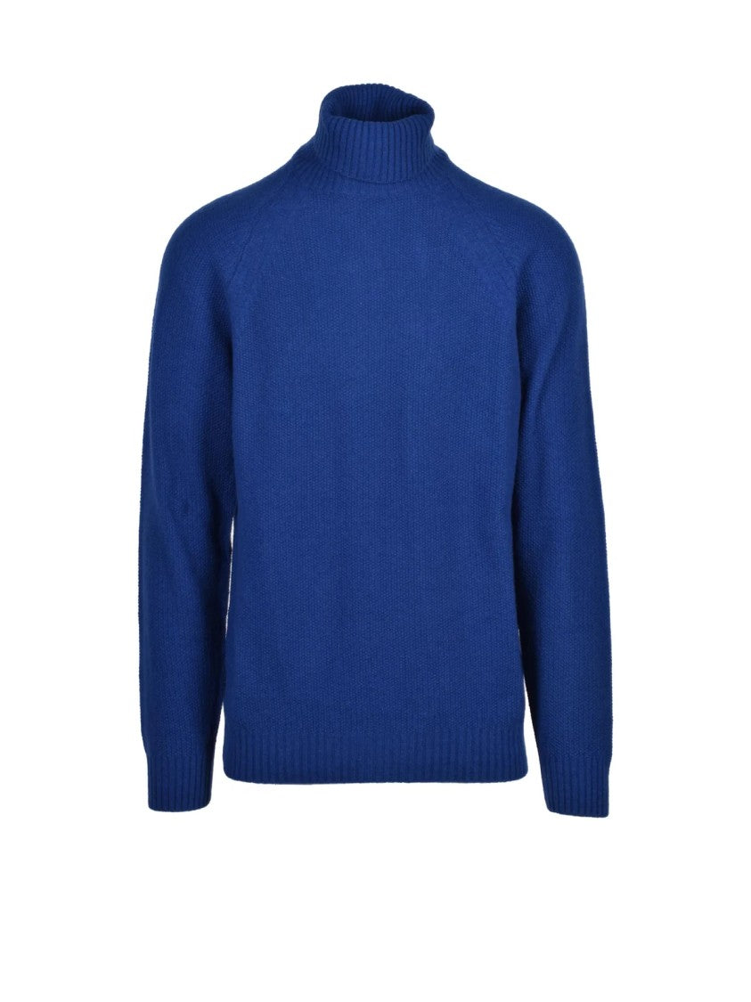 Cashmere Company P. Raglan Sleeve Cashmere Blend Turtleneck Sweater