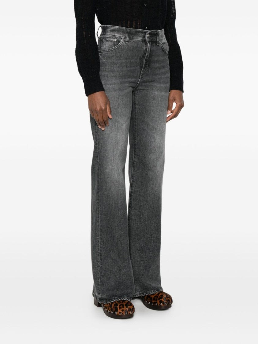 Dondup Straight-Leg Mid-Rise Jeans