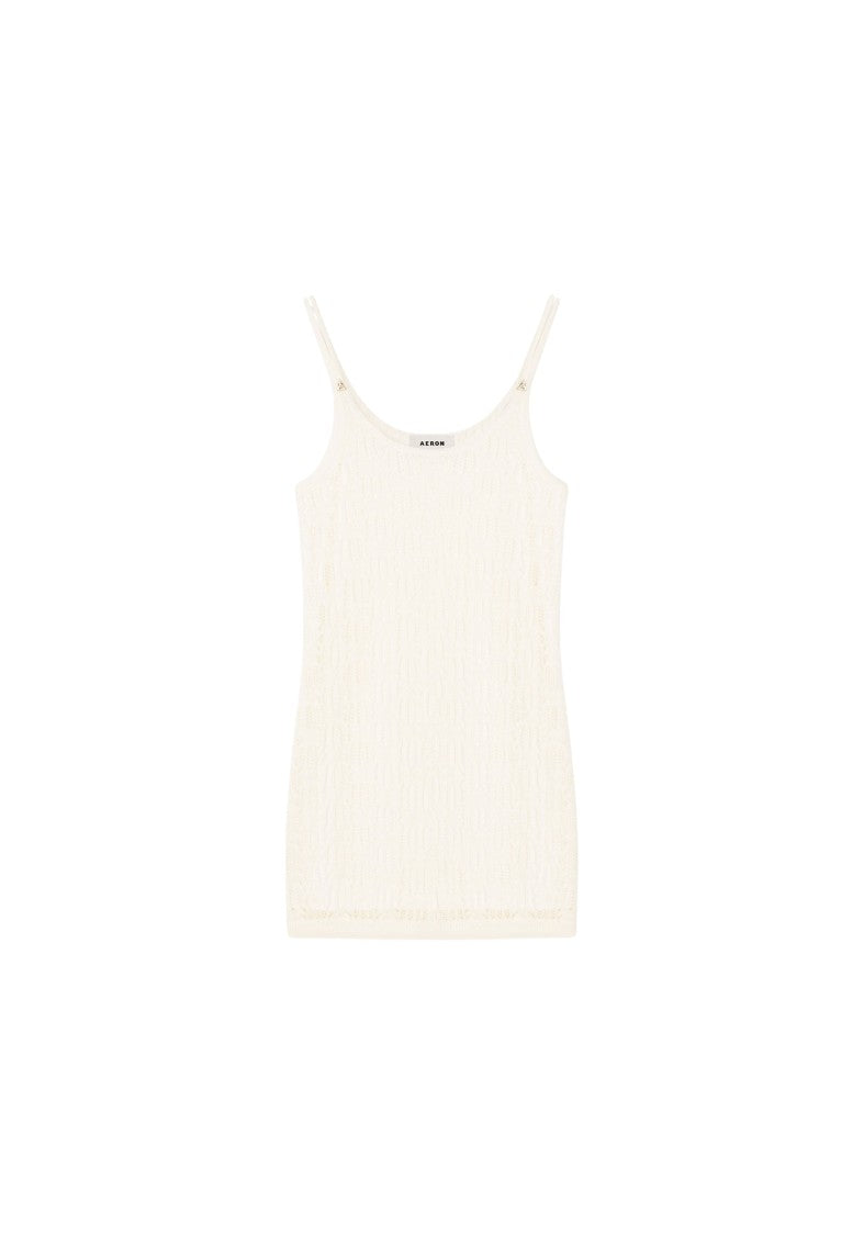 Aeron Barry - Lace Knit Mini Dress