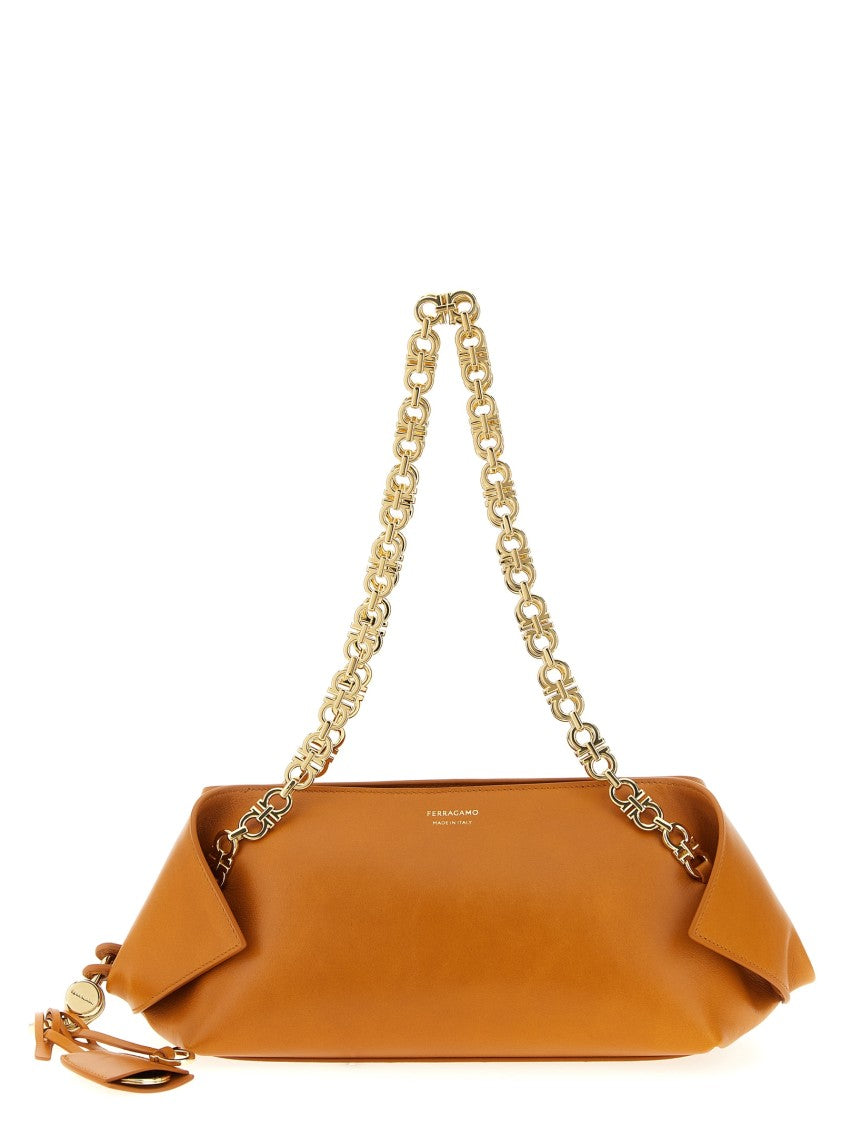 Ferragamo ' (S)' Shoulder Bag