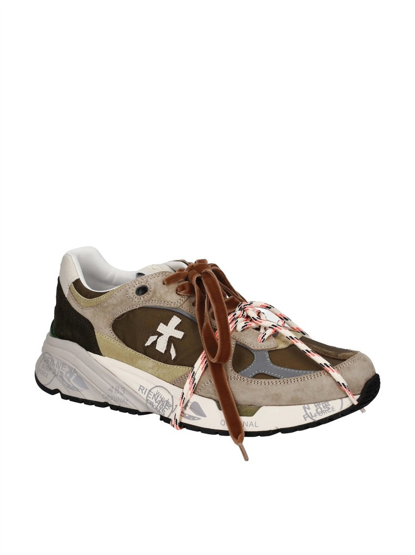Premiata Multicolored Dynamic Lace Option Sneakers
