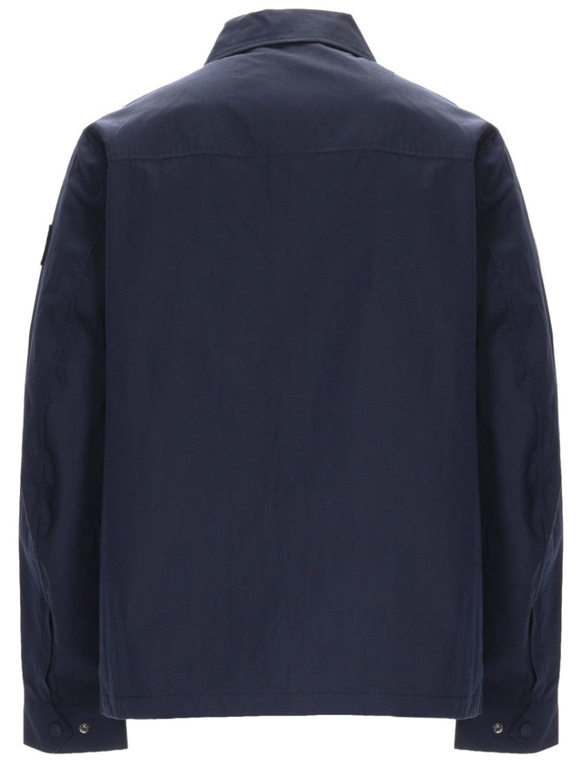 Belstaff Cargo Cotton-Blend Zippered Overshirt