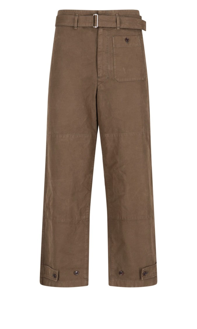 Lemaire 'Military' Pants – Brown
