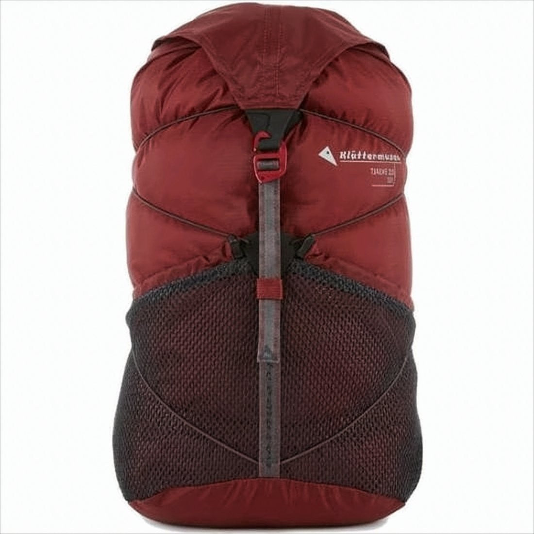Klattermusen Compact Red Backpack With Functional Design