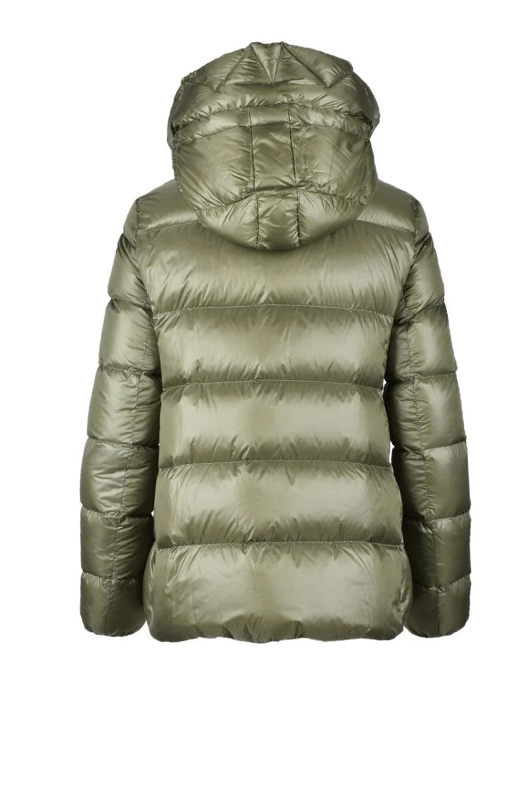 Annie Paris Short Down Jacket Green