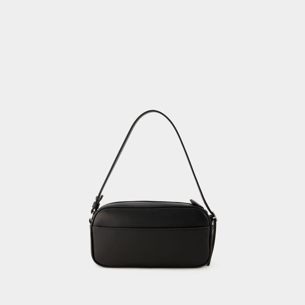 Courrèges Réedition Baguette Bag - Leather - Black