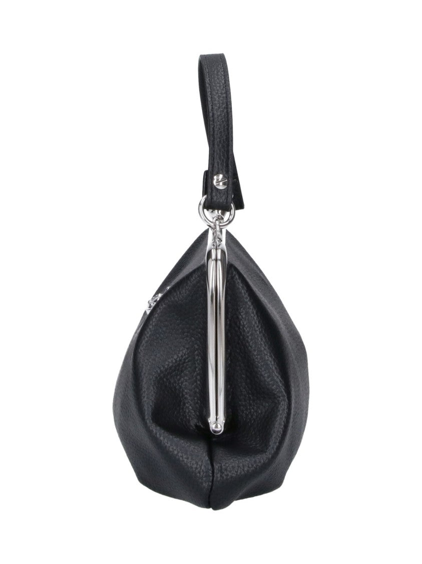 Vivienne Westwood Granny Frame Studded Faux-Leather Handbag