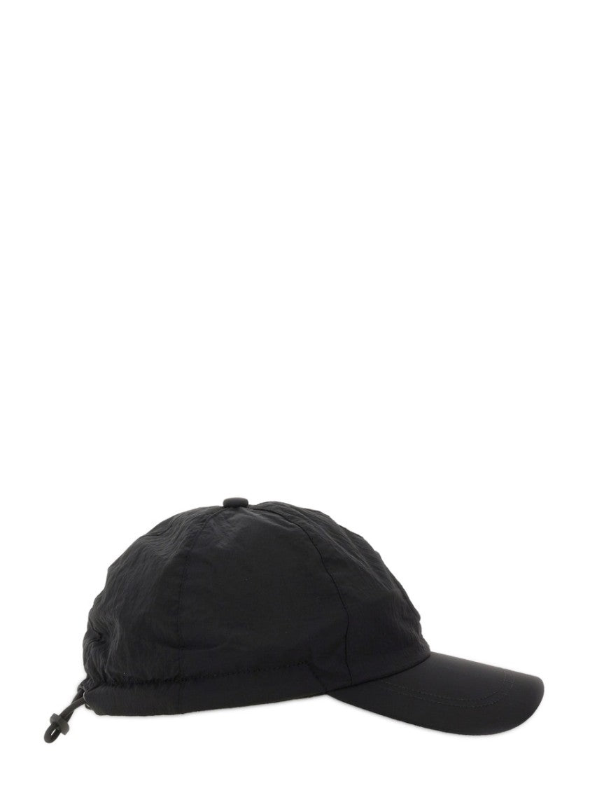 Stone Island Nylon Baseball Hat With Prominent Logo
