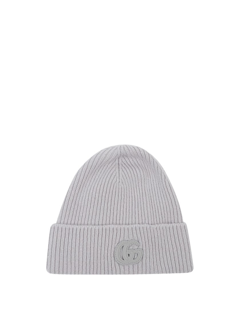 Gucci Ribbed Knit Wool Hat