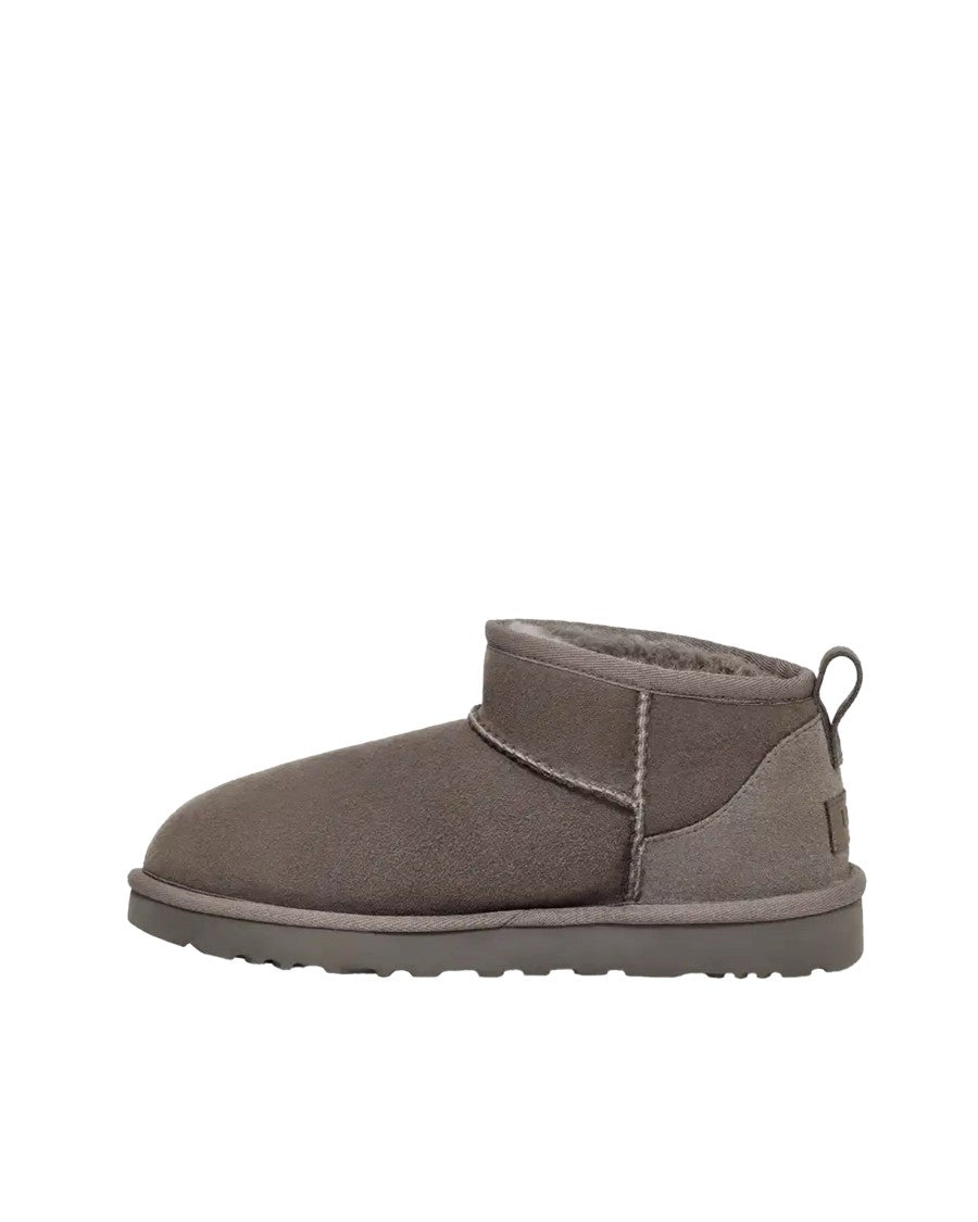 Ugg Reversed Sheepskin Ultra Mini Ankle Boots