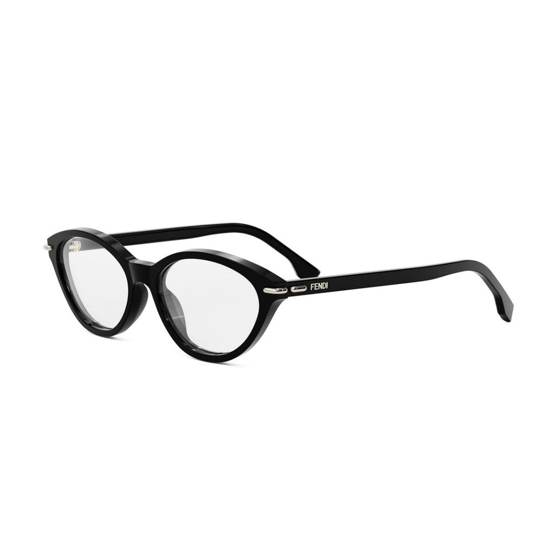 Fendi Black Selleria Acetate Cat-Eye Sunglasses