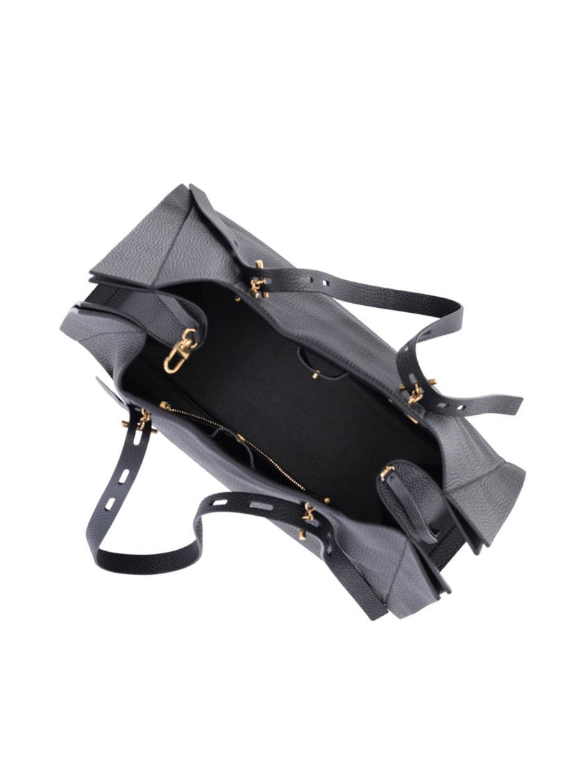 Minobossi Structured Black Minimalist Bag