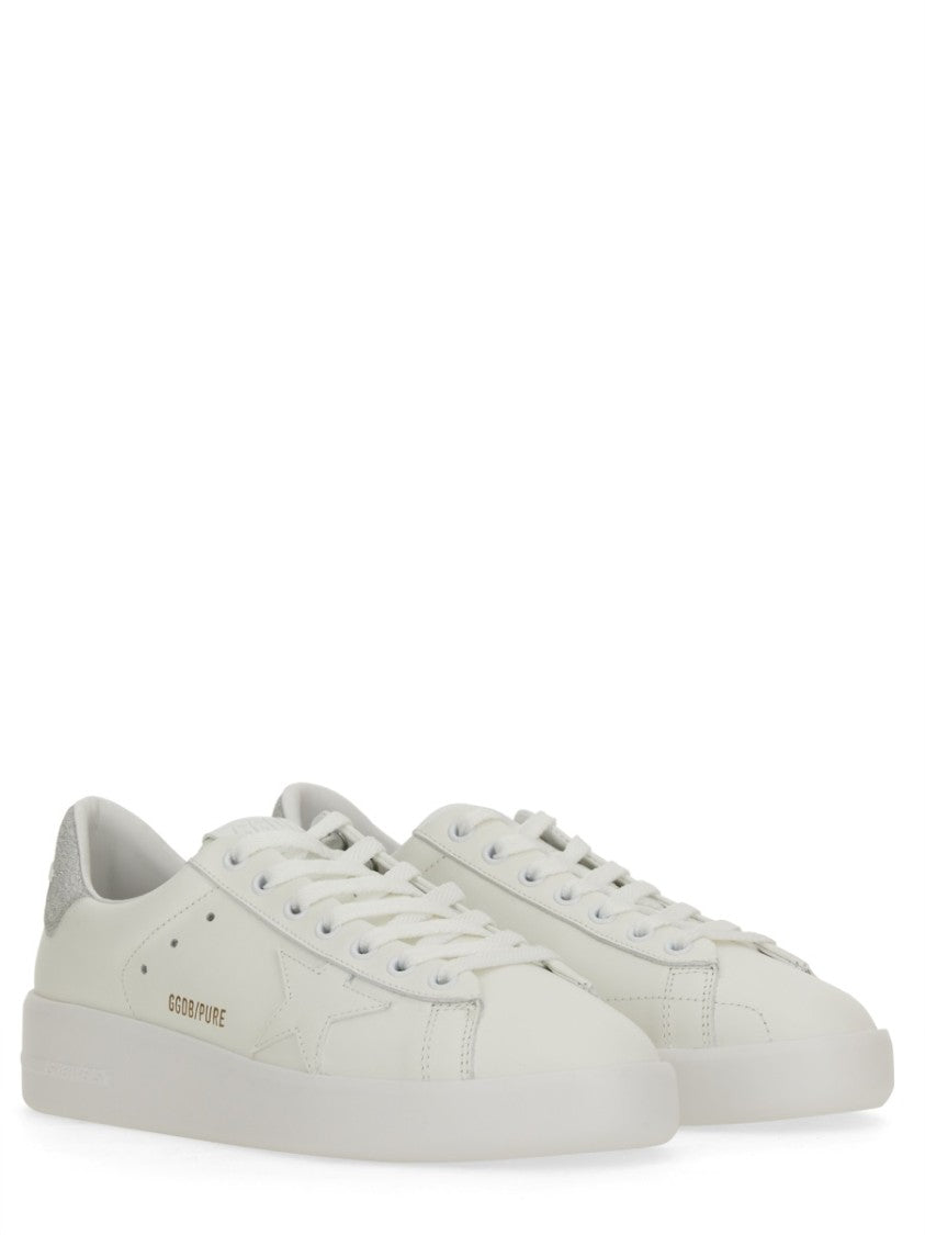 Golden Goose Purestar Low-Top Perforated Sneakers