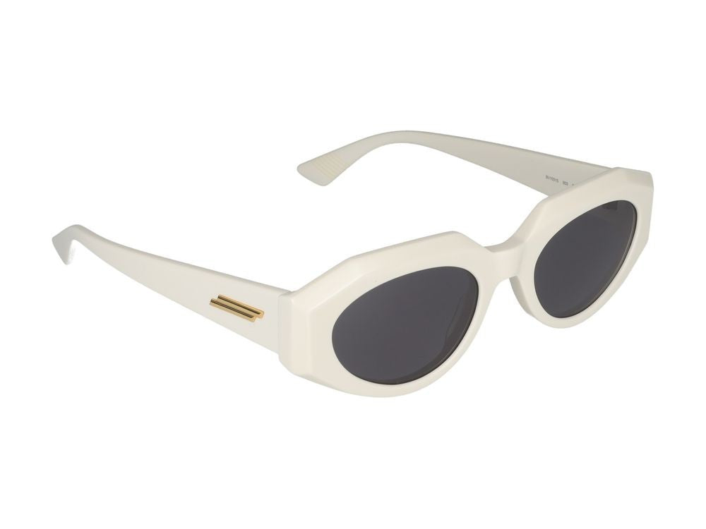Bottega Veneta Sunglasses Bottega Veneta Bv1031s 003 Ivory Ivory Grey 52/21/145
