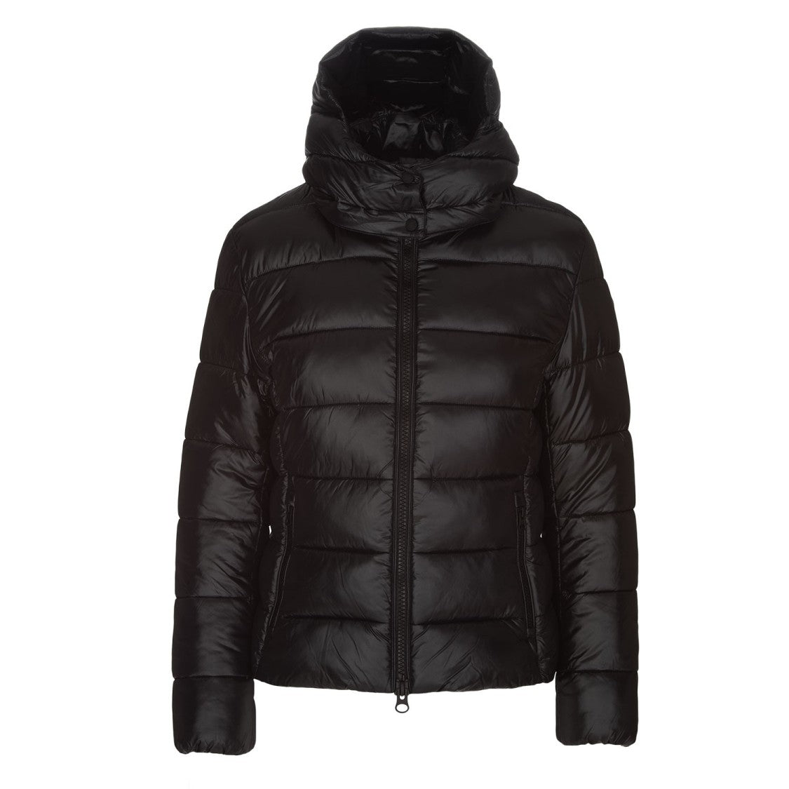 Save The Duck Quilted Tailored Jacket With Removable Hood
