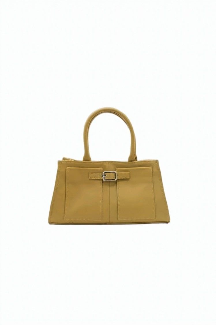 Gimaguas Structured Smooth Lambskin Tote Bag