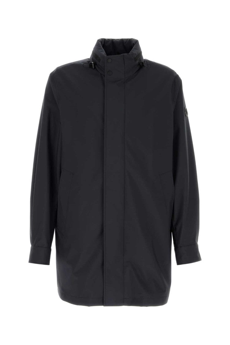 Moncler Midnight Blue Polyester Lanche Jacket