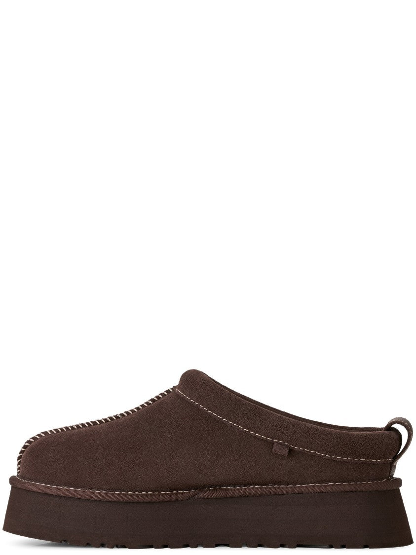 Ugg Tazz Western Cowhide Pattern Leather Slip-On Shoes