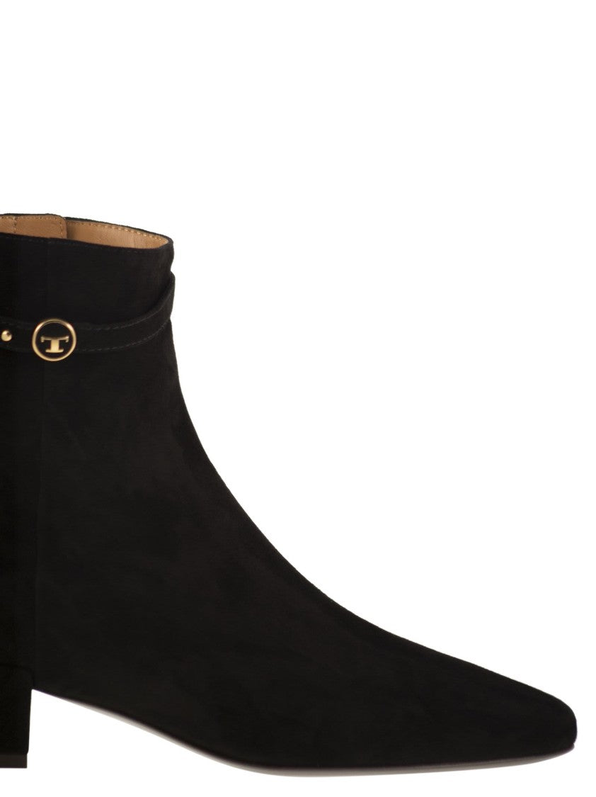 Tod's Suede Ankle Boots