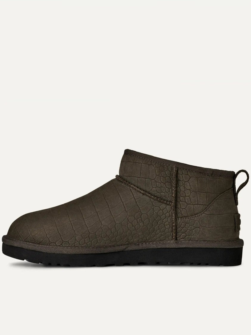 Ugg Classic Ultra Mini Embossed Textured Boots
