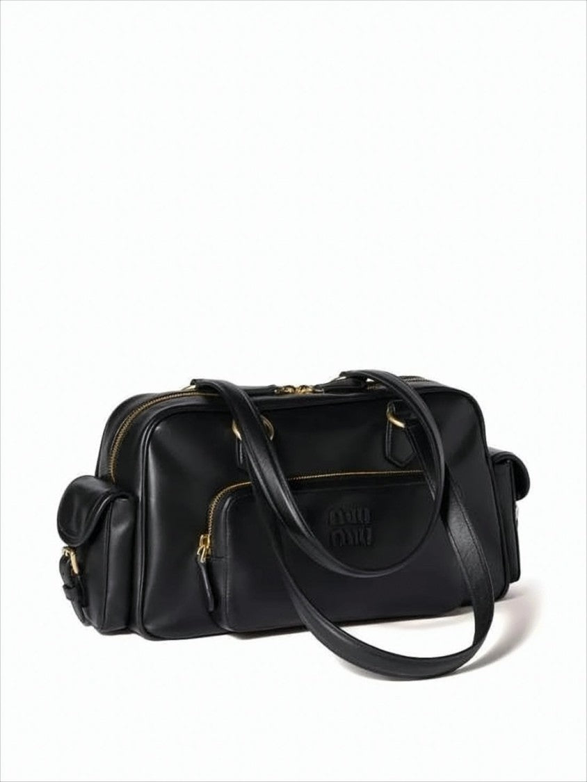 Miu Miu Smooth Calf Leather Shoulder Bag