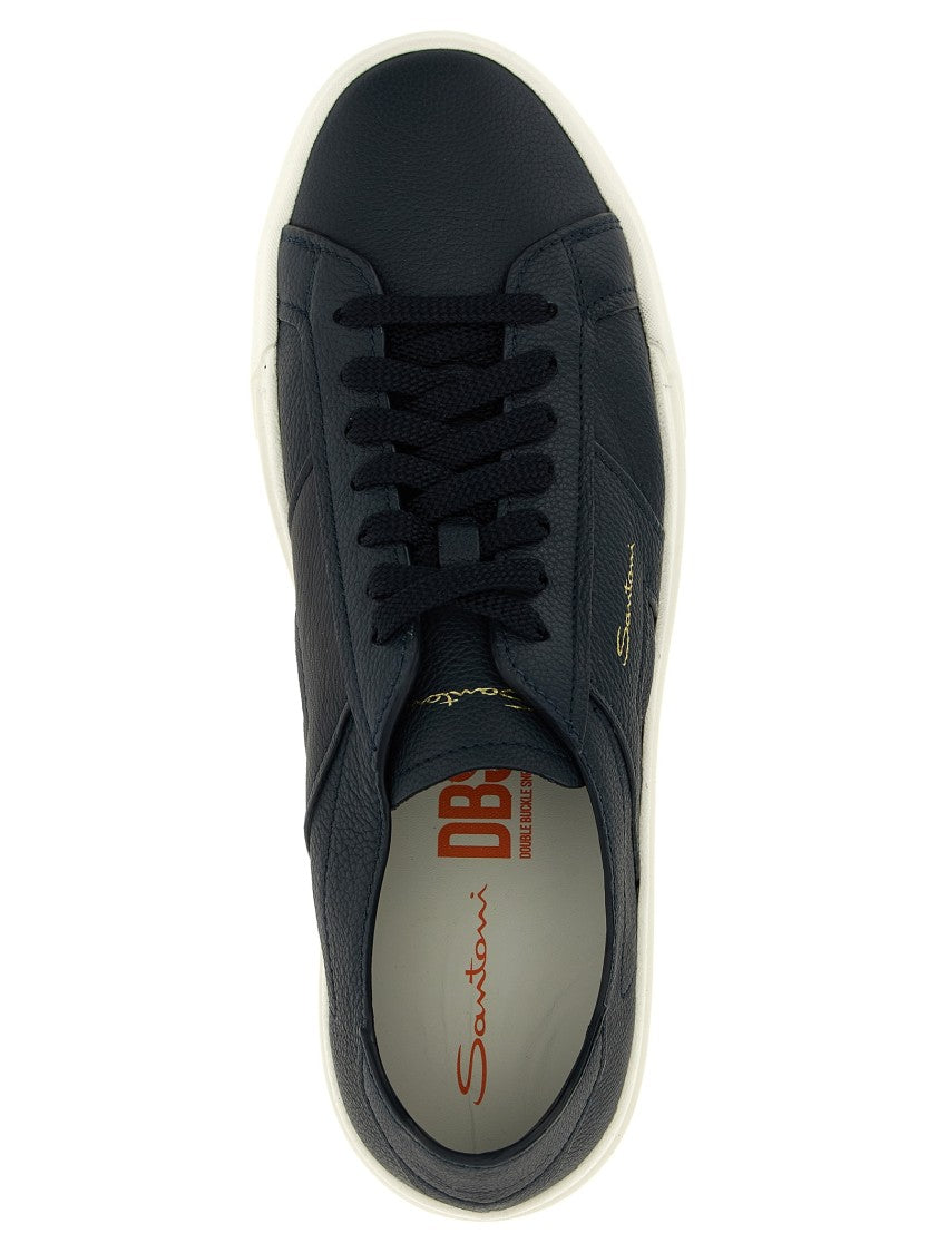 Santoni 'Double Buckle' Sneakers