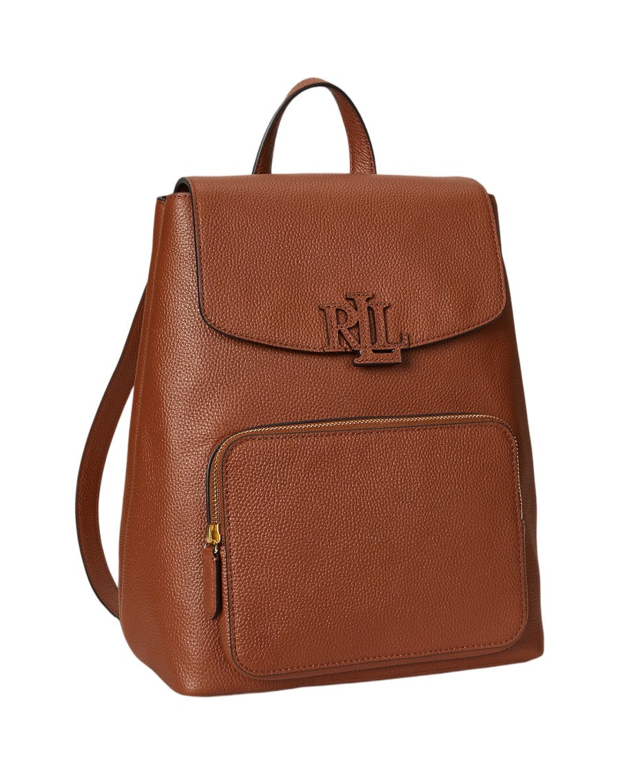 Lauren Ralph Lauren Medium Pebbled Leather Cameryn Backpack
