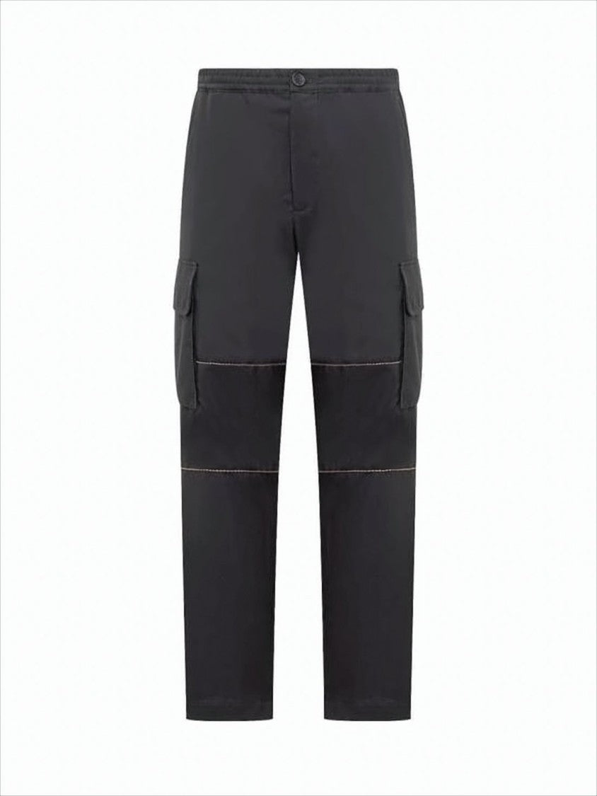 Marni Structured Cargo Pants With Contrast Stitching