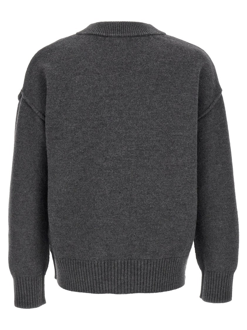 Ami Paris Ami De Coeur' Cardigan