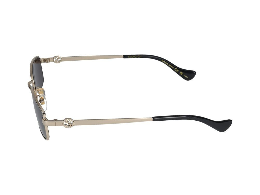 Gucci Sunglasses Gg1600s 001 Gold Gold Grey 56/18/140