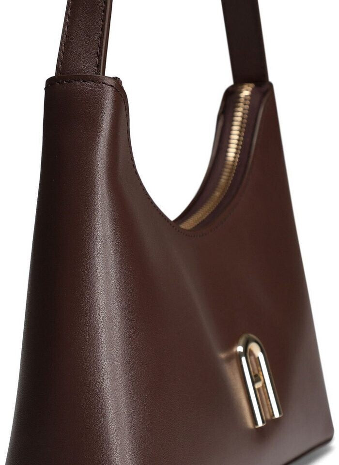 Furla Diamante Mini Shoulder Bag With Structured Silhouette