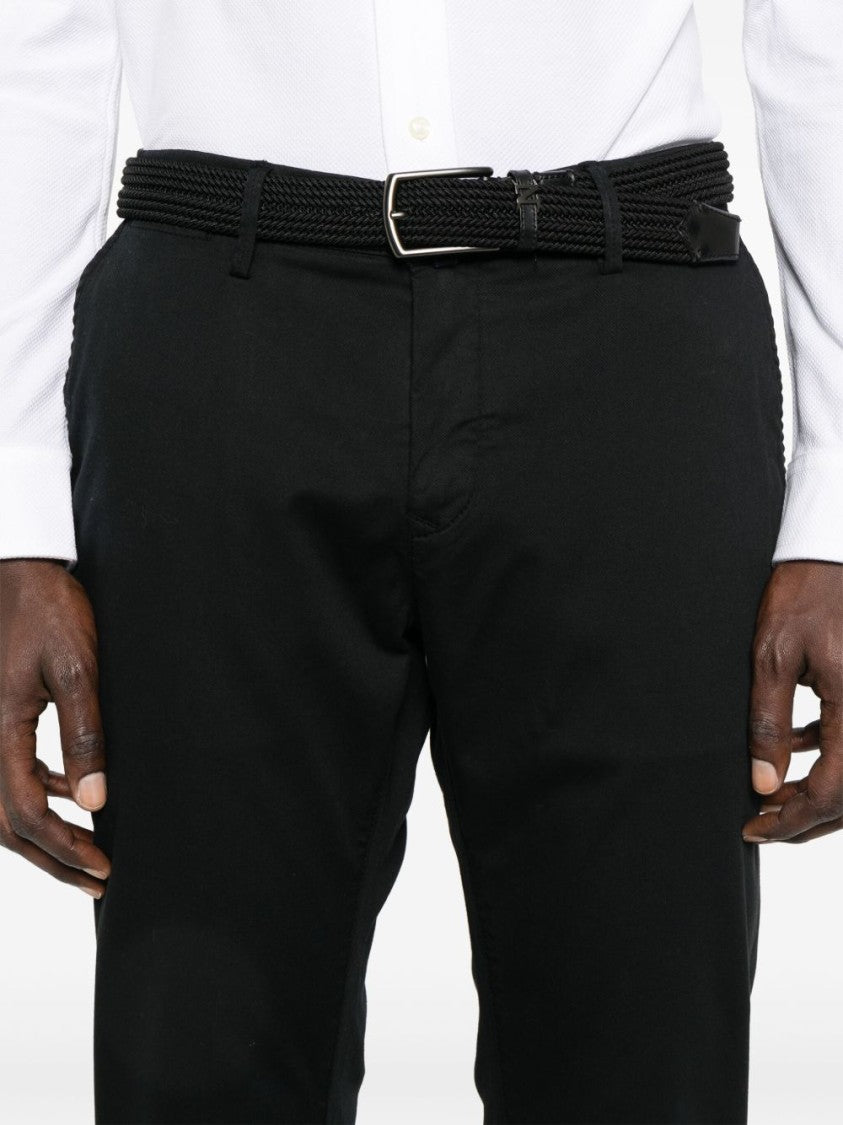 Jacob Cohen Black Jeans With Premium Detailing