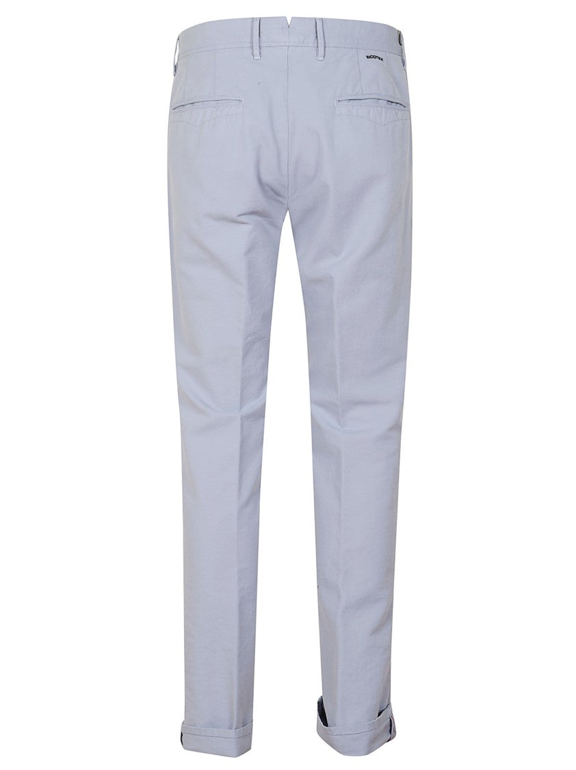 Incotex Tailored Cotton Trousers With Minimalist Design