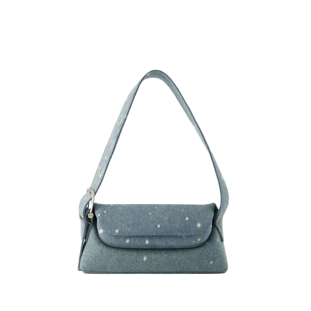 Osoi Folder Brot Shoulder Bag - Cotton - Blue