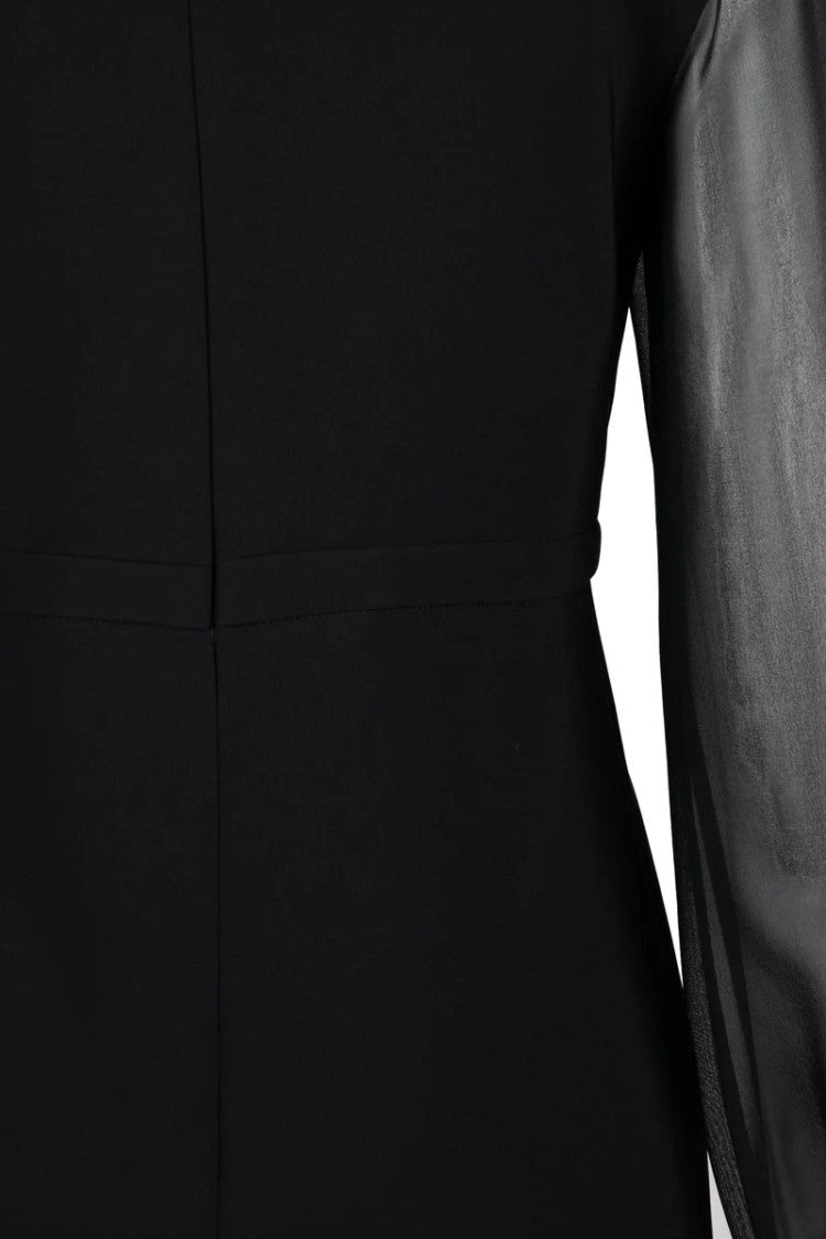 Max Mara Ritmo Flared Dress - Black