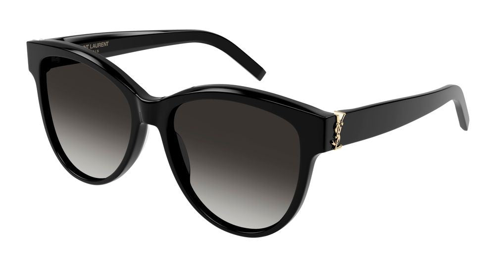 Saint Laurent Sunglasses Sl M107 002 Black Black Grey 55/16/140
