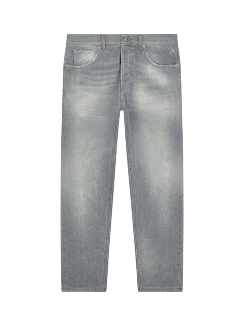 Dondup Relaxed Fit Faded Grey Jeans