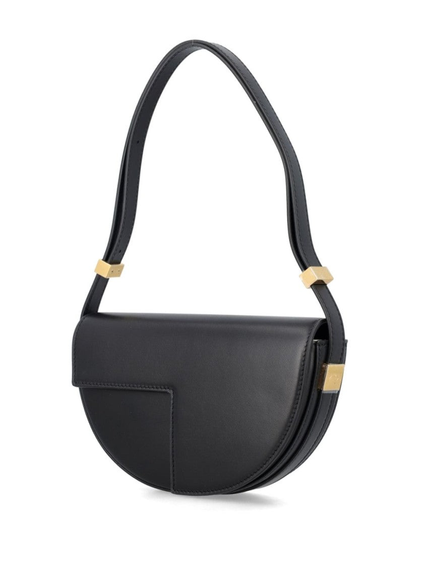 Patou Black Nappa Leather Bag