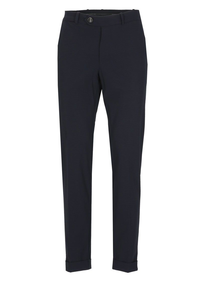 Rrd Blue Surflex Micro Pied Straight-Leg Pants