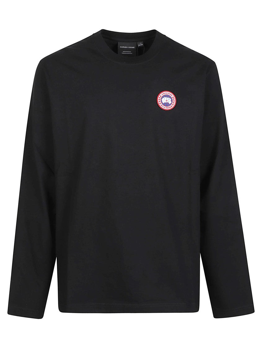 Canada Goose Vantage Relaxed-Fit Cotton Long-Sleeve T-Shirt