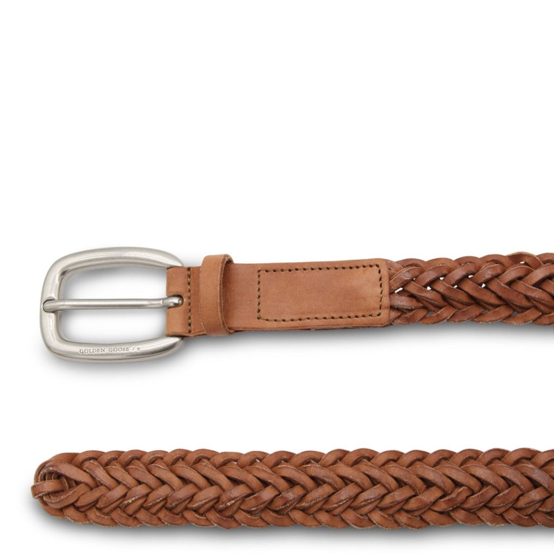 Golden Goose Black Minimalistic Belt With Classic Buckle Closure