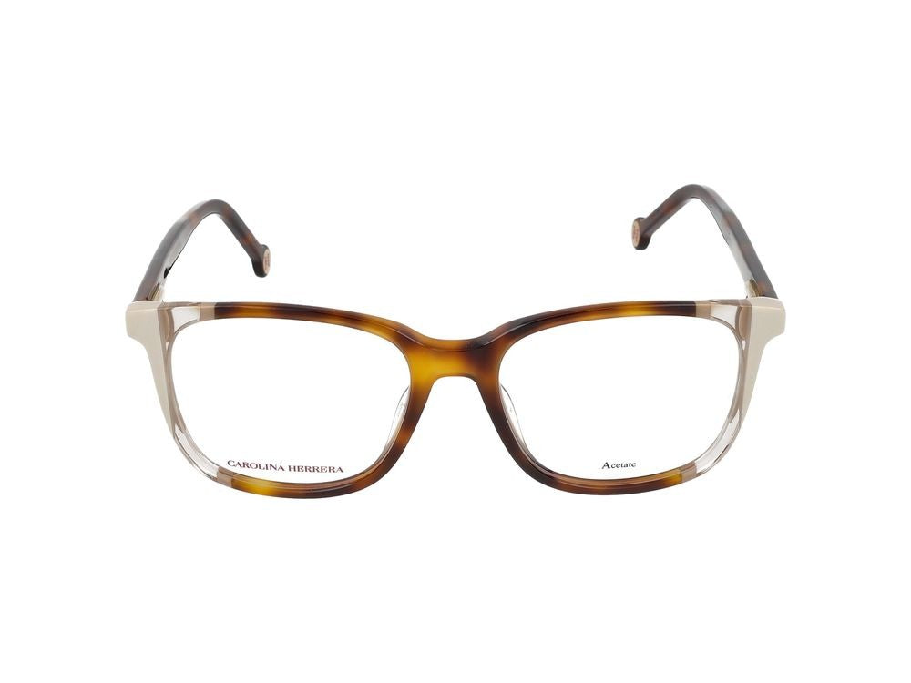 Carolina Herrera Eyeglasses Ch 0065 C1h Havana Ivory 52/17/145