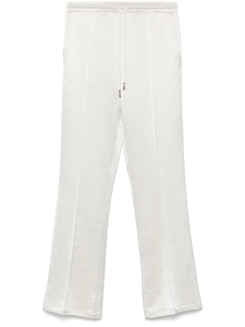 J. W. Anderson White Drawstring-Waist Track Trousers